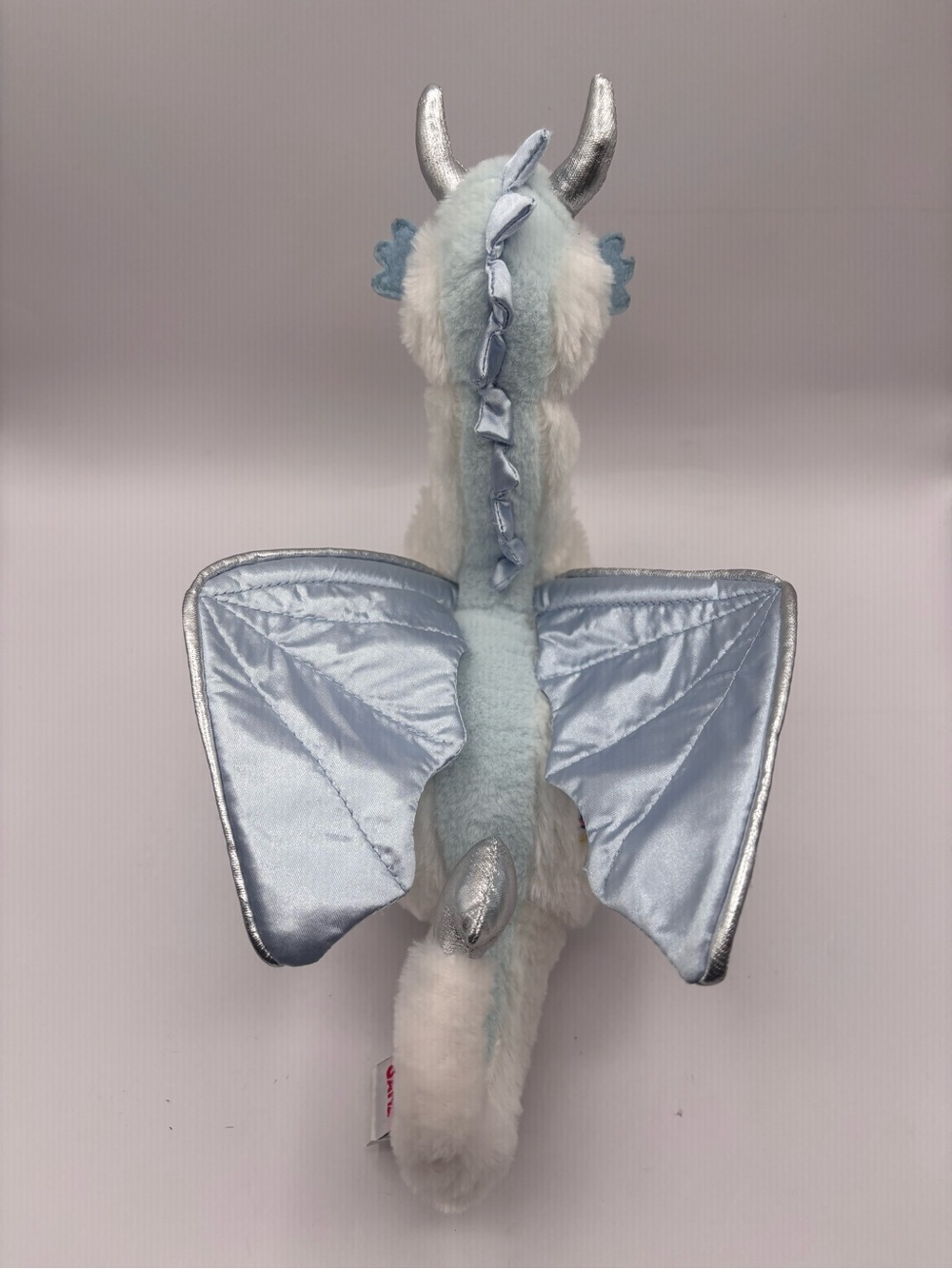Webkinz Ice Dragon with Sealed Secret Code Tag White Stuffed Animal Ganz READ - Picture 7 of 16